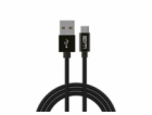 WG - Datový kabel Type-C na USB-A, 1 metr, černá