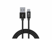 WG - Datový kabel Micro USB na USB-A, 1,2 metru, černá