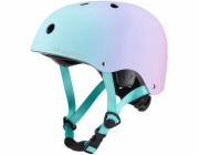 Wozinsky Cyklistická helma BMX/Scooter 48-52 cm - růžová s přechodem