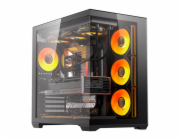Počítačová skříň DarkFlash C280 (černá) + 7 ventilátorů