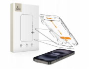 Tech-Protect TVRZENÉ SKLO QUICK SET+ 2 KS PRO IPHONE 13 / 13 PRO / 14 / 16E, ČERNÉ