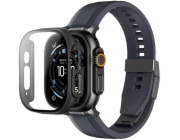 Amazingthing Ochranné sklo Radix Glass s pouzdrem pro Apple Watch Ultra 3 49mm - černé