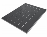 Intellinet police do racku 19", Fixed Shelf, 1U, 600mm, max 100kg, černá
