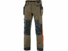 NoName Kalhoty NAOS CXS WAIST, zeleno-oranžové, velikost 48