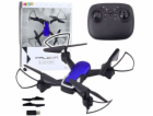 LeanToys Šestiosý gyroskop s LED světly pro dron, rotace ...