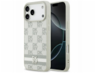 DKNY Kryt Checkered s potiskem pruhů pro iPhone 17 Pro Ma...