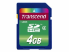 TRANSCEND SDHC karta 4GB Class 4