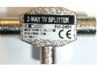 PremiumCord TV antenní slučovač-rozbočovač IEC 75 Ohm 1xM...