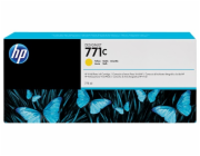 HP 771C Yellow DJ Ink Cart, 775 ml, B6Y10A