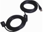 PREMIUMCORD USB 2.0 repeater a prodlužovací kabel A/M-A/F...