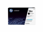 HP  26X Black LJ Toner Cart, CF226X (9,000 pages)