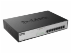 D-Link DGS-1008MP 8-port Gigabit PoE switch, 8x gigabit P...