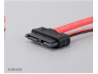AKASA kabel SATA kombinovany kabel pro připojení slim DVD...
