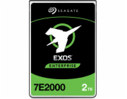 SEAGATE EXOS 7E2000 Enterprise Capacity 2.5 2TB HDD 512Emulation 7200rpm 128MB 2.5inch SAS 12Gb/s 24x7 long-term usage BLK