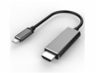 PREMIUMCORD Kabel USB3.1 typ-C na HDMI, 1,8m rozlišení ob...