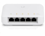 Switch Ubiquiti USW-FLEX UniFi  Flex, 5x GLan, PoE-In, 4x PoE-Out