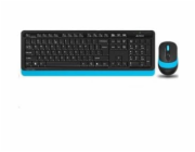 A4tech FG1010 FSTYLER set bezdr. klávesnice + myši, modrá barva