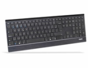 RAPOO klávesnice E9500M Multi-mode Wireless Ultra-slim Keyboard Black