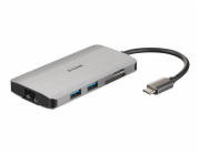 D-Link DUB-M810 8-in-1 USB-C Hub with HDMI/Ethernet/Card Reader/Power Delivery 45020042