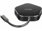 D-Link DUB-M420 4v1 USB-C Hub s HDMI/USB-C nabíjecím port...