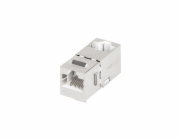 LANBERG FEED-THRU KEYSTONE CONNECTOR RJ45->RJ45 CAT.6 FTP 90  