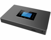 Grandstream UCM 6301 Grandstream UCM6301 VoIP PBX, 500 uživ., 75 soub. hov., videokonf. 12úč., 1xFXO, 1xFXS port