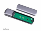 AKASA externí box pro M.2 SATA/NVMe SSD, USB 3.2 Gen 2, 1...