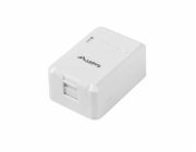 Lanberg Přisazená krabice pro jeden keystone modul -OK1-0001-W