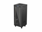 LANBERG FREE STANDING 19 RACK CABINET 27U 600x600 BLACK