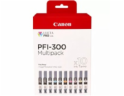 Canon cartridge PFI-300 MBK/PBK/C/M/Y/PC/PM/R/GY/CO Multi Pack / 600 str.
