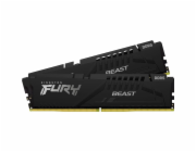 KINGSTON DIMM DDR5 32GB (Kit of 2) 5200MT/s CL40 FURY Beast Černá