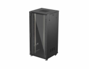 Rack 19 37U skříň volně stojící, 800x800 mm, černá