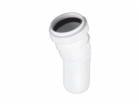 Vnitřní kanalizační koleno HTplus, O 32 mm, 30°, bílé