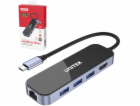 UNITEK HUB USB-C 3.1,RJ-45,3XUSB-A,HDMI,4K,PD100W