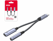UNITEK ADAPTER USB-C - MINIJACK 3.5MM USB-C 60W