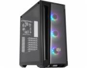 Cooler Master case MasterBox 520 Mesh, ATX, bez zdroje, průhledná bočnice, černá