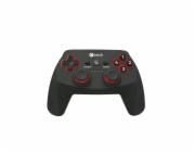 C-Tech GP-12 C-TECH Gamepad Khort pro PC/PS3/Android, 2x analog, X-input, vibrační, bezdrátový, USB