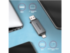 AXAGON CRE-DAC, USB-C + USB-A, 5 Gbps - MINI čtečka karet...