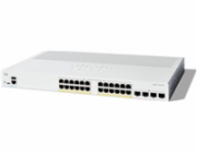 Cisco Catalyst switch C1300-24P-4X (24xGbE,4xSFP+,24xPoE+,195W,fanless)