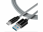 Tactical Fast Rope Aramid Cable USB-A/USB-C 0.3m Grey Cer...