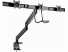 Gembird Nastavitelné rameno pro 3 monitory 17 - 27 palců,...