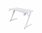 TRUST GXT709W LUMINUS RGB DESKGXT RGB DESK WHT
