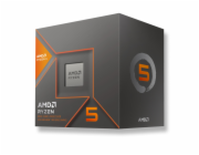 CPU AMD RYZEN 5 8500G, 6-core, až 5.0GHz, 22MB cache, 65W, AMD Radeon 740M Graphics, socket AM5, BOX