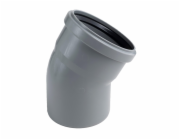 Vnitřní kanalizační koleno HTplus, O 110 mm, 30°