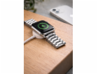 Swissten opletený magnetický kabel pro apple watch kovový...