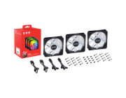 ADATA XPG VENTO  120 3 PACK  REVERSE COOLING FAN RGB BLACK