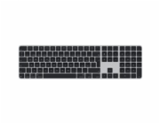 Apple Magic Keyboard Numeric Touch ID/Bezdrátová Bluetooth/CZ layout/Černá