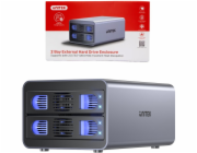 Unitek RAID kryt pro SATA 2.5/3.5 4-Mode 40TB USB C 10Gb/s