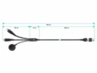 CONNECT IT Nabíjecí kabel Wirez 6v1, USB-C/USB, Lightning...