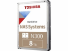 TOSHIBA HDD N300 NAS 8TB, SATA III, 512MB cache, BULK